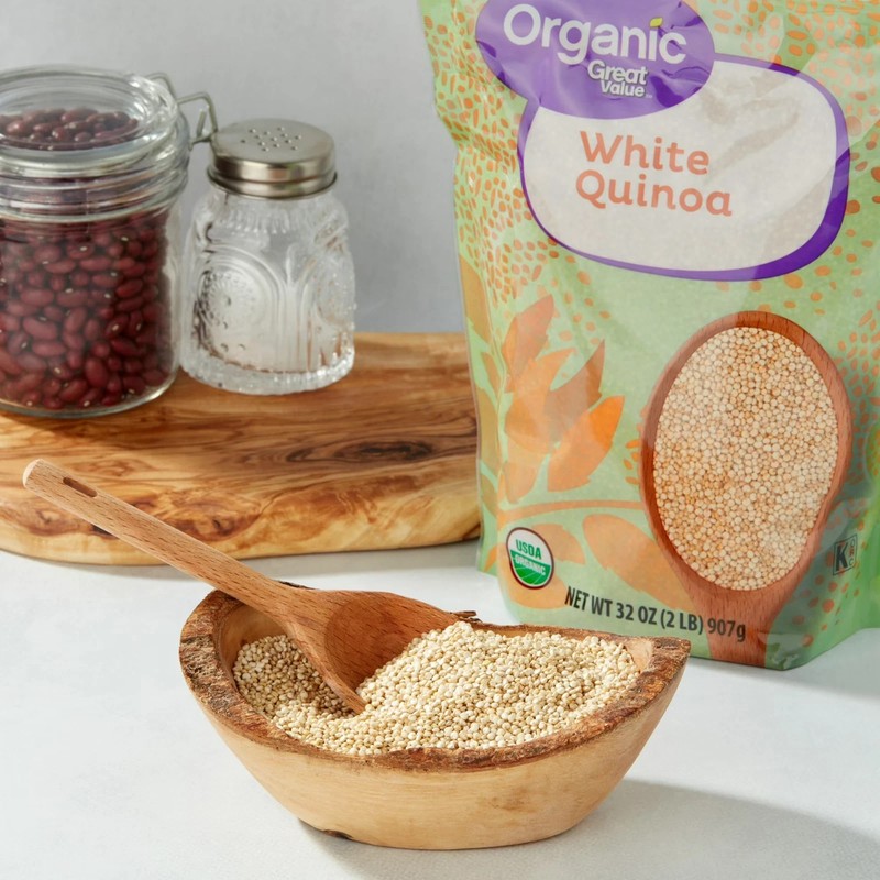 Great Value Organic White Quinoa, 32 oz.... gallery