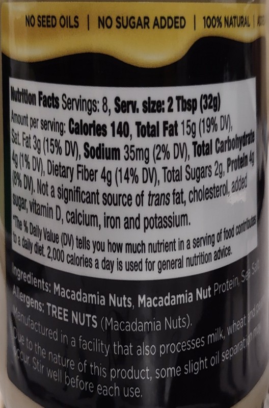 2 Jars Macadamia Nut Butter w Sea Salt & Macadamia Protein 8.8 oz ea HARD 2 FIND gallery