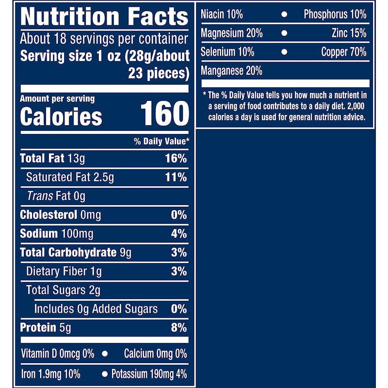 Salted Mixed Nuts, Party Snacks, Plant-Based Protein, Deluxe Whole Cashews, 1 Lb gallery