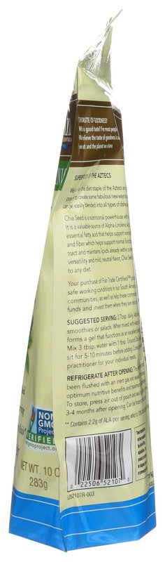 Spectrum Essentials Organic Ground Chia Seed 10 Oz 252107 gallery