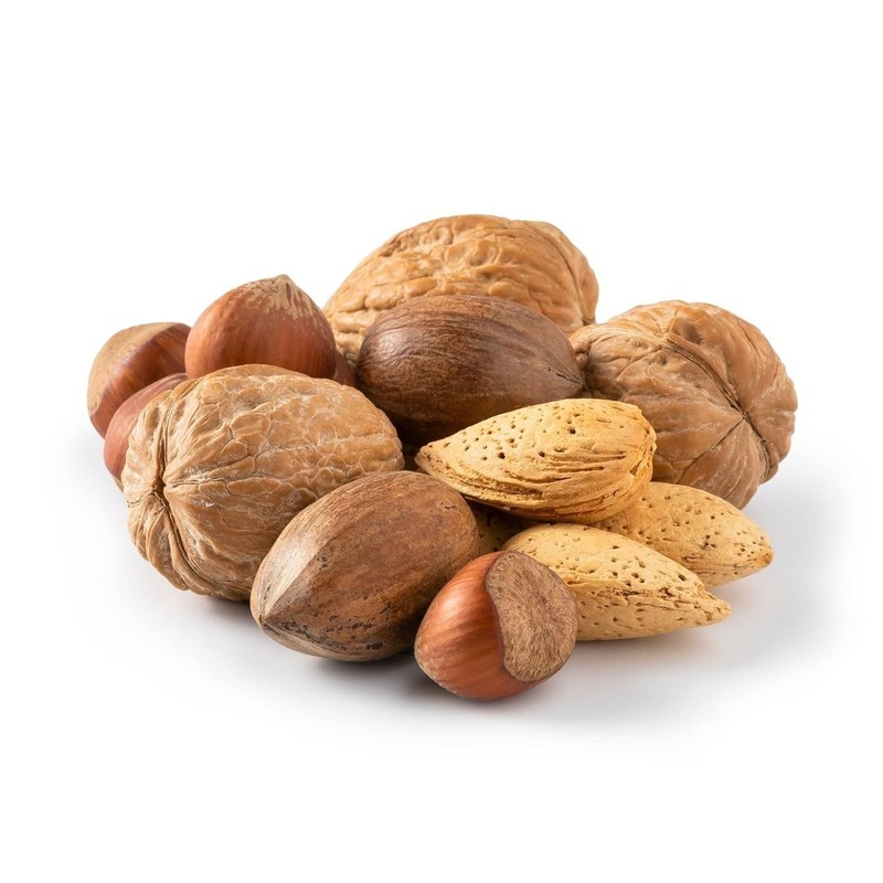 Deluxe Mixed Nuts InShell 5 Pounds,80oz | Raw and Unsalted Mixed Nuts | Fresh...