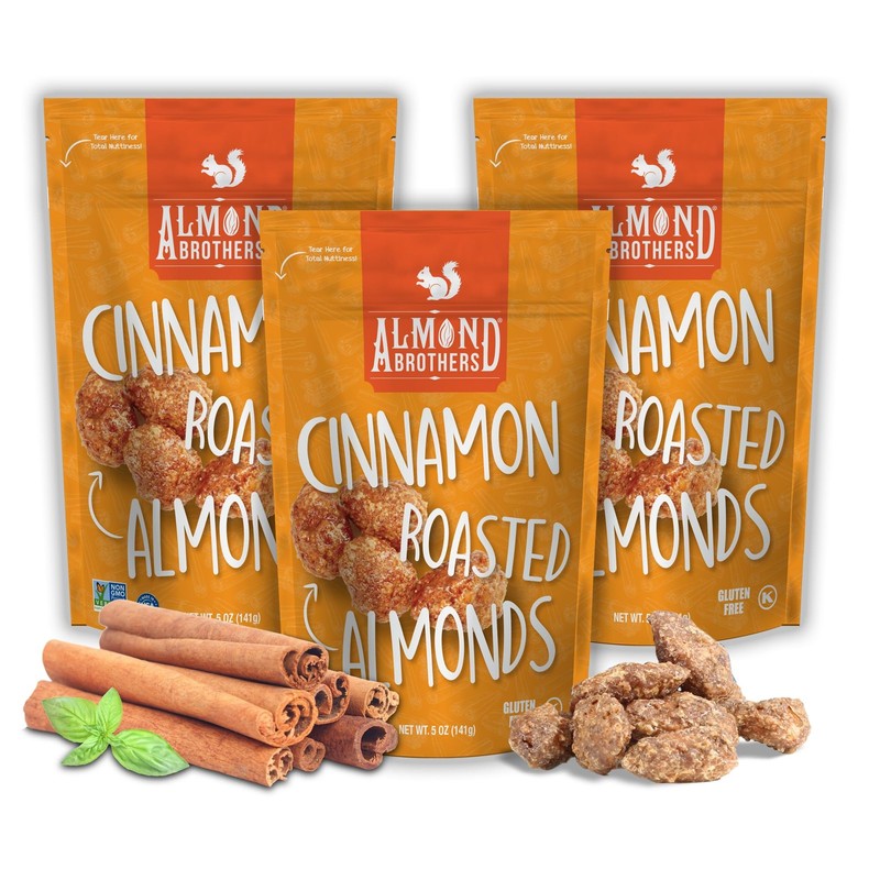 Almond Brothers – Of 3 5 Oz – Cinnamon Glazed