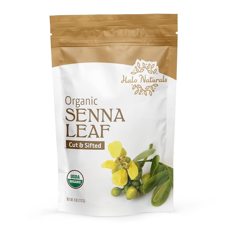 Organic Senna Leaf Cut & Sifted 4 Ounces Senna alexandrina USDA Certified | R... gallery