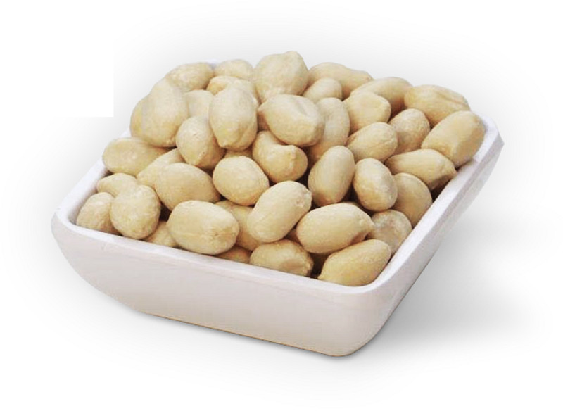 3 LB Bag Raw Peanuts Blanched Unsalted Unroasted,JUMBO Size