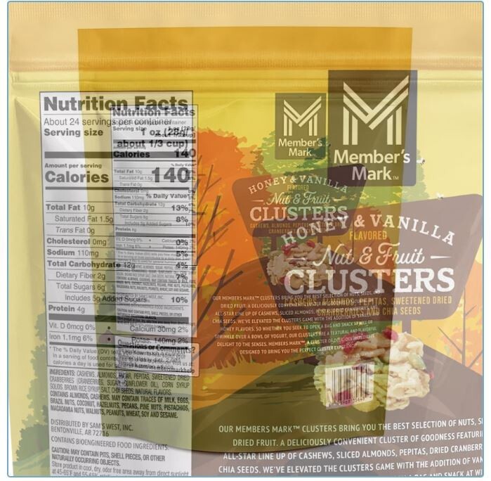 Member's Mark Honey Vanilla Nut and Fruit gallery