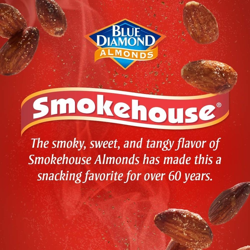 Blue Diamond Almonds Gluten Free Smokehouse Flavored Snack Nuts,16 Oz Resealable gallery
