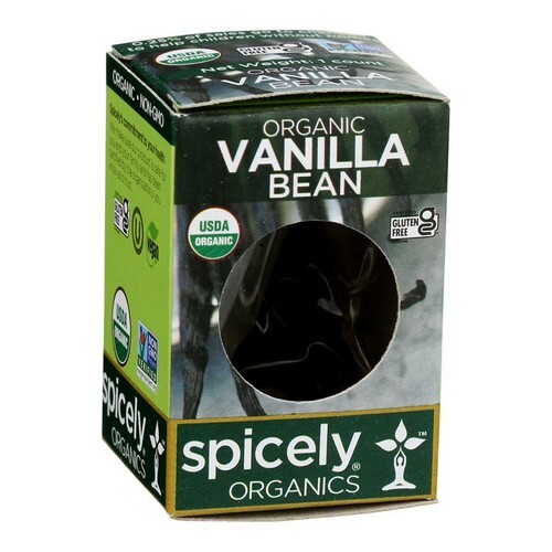 Organic Vanilla Bean .2 Oz (Case Of 6) By Spicely Organics