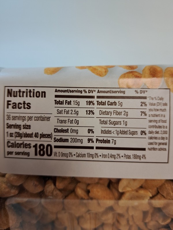 Fisher Snack Sea Salt Dry Roasted Peanuts, 36 Ounces, No Artificial Colors gallery