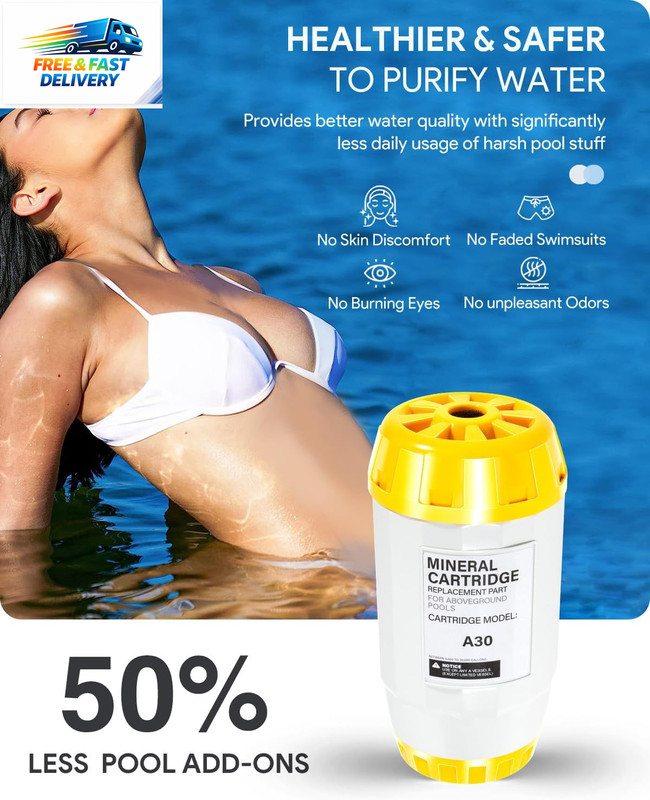 W28165 Replacement for Nature2 A30 Mineral Cartrigde W28166 for All A, Pro a plu gallery