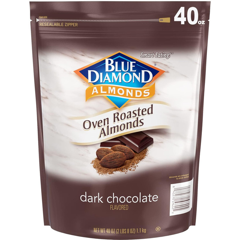 , Oven Roasted Dark Chocolate Flavored Snack Nuts Perfect for Snacking, On-The-G