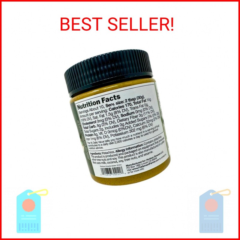 Fiddyment Farms Premium Pistachio Butter - Creamy gallery