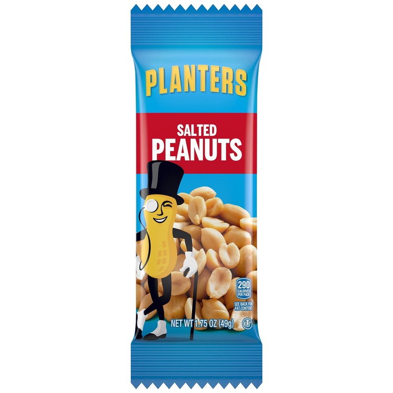 Mr. Coffee Inc. 07708 Salted Peanuts, 1.75 Oz, 12/box