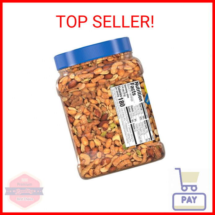 Southern Style Nuts Honey Roasted Hunter Mix, 23 Ounces, Sesame Sticks, Peanuts, gallery