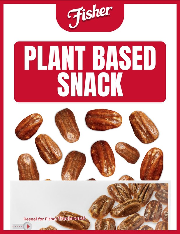 Fisher Snack Praline Pecans, 5.5 oz (Pack of 1), Resealable Pouch, Mammoth Ca... gallery