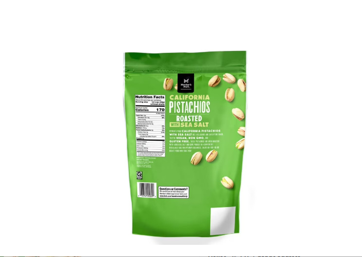 Member's Mark Roasted & Salted Pistachios, 48 oz. gallery