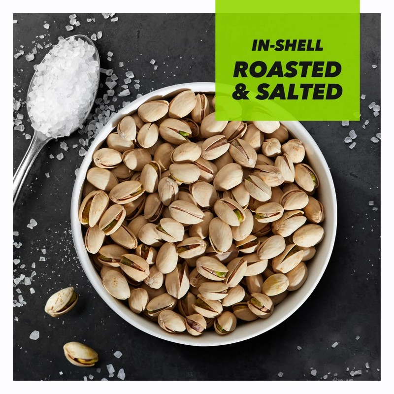 Wonderful Pistachios In-Shell Roasted & Salted Nuts, 24 Ounce Bag gallery