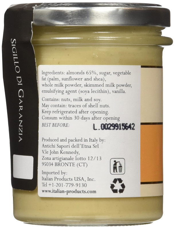 Sicilian Cream of Almonds Nut Spread, 7.05 Ounce gallery