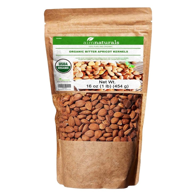 Raw Bitter Apricot Seeds USDA Certified