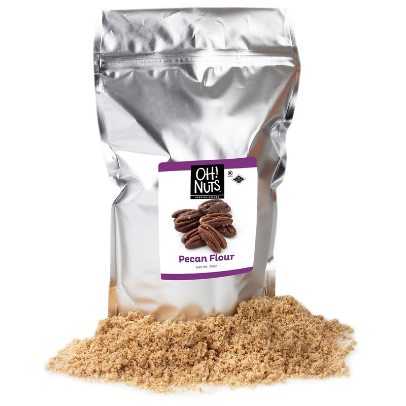 Oh Nuts Ground Pecan Flour | 2lb Bulk Bag Fresh KetoFriendly All Natural Nut …
