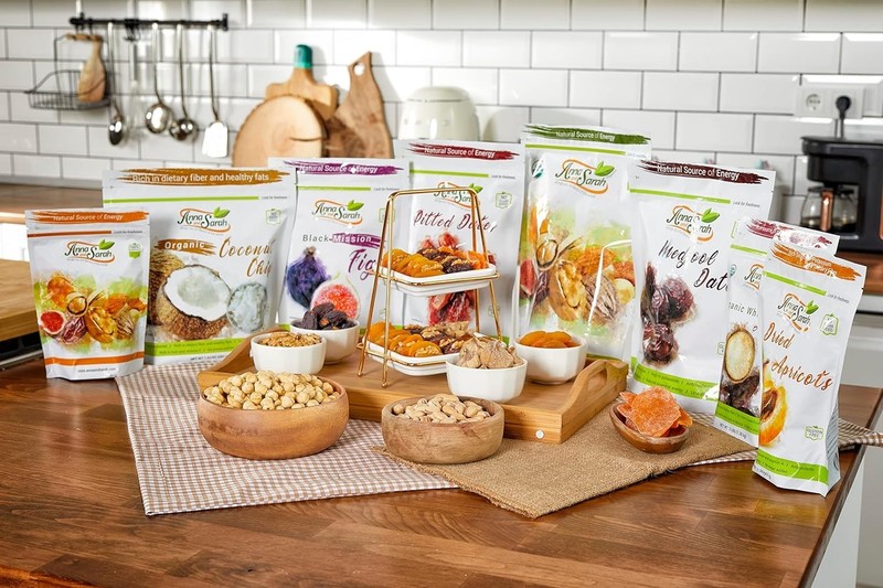 8 Lbs Natural Raw Almonds In Shell - Perfect Snack for Health Enthusiasts gallery
