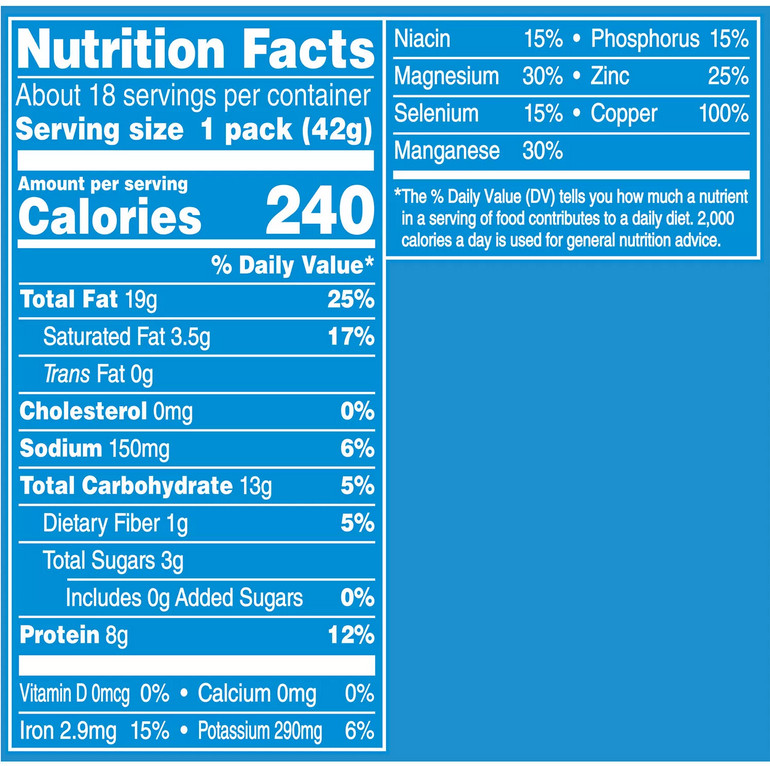 Planters Salted Cashews, 1.5 oz., 18 pk. gallery