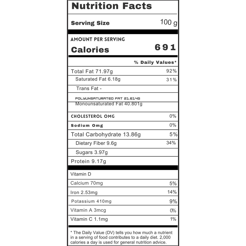 Fruitri American Pecan Nuts 100g | Fresh Keto Friendly Natural Dry Fruits Snack gallery