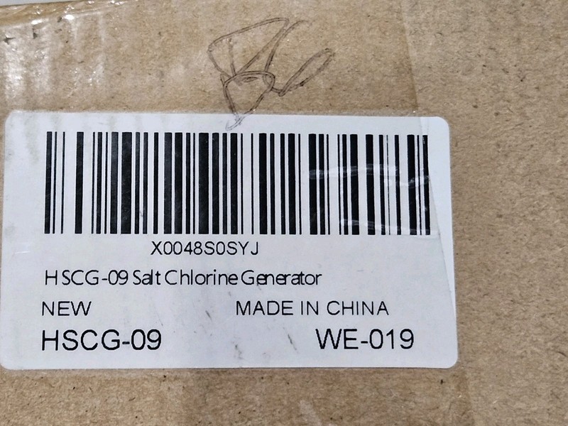 Westaho HSCG-09 Pool Saltwater Chlorine Generator Titanium Cell System Unit New gallery