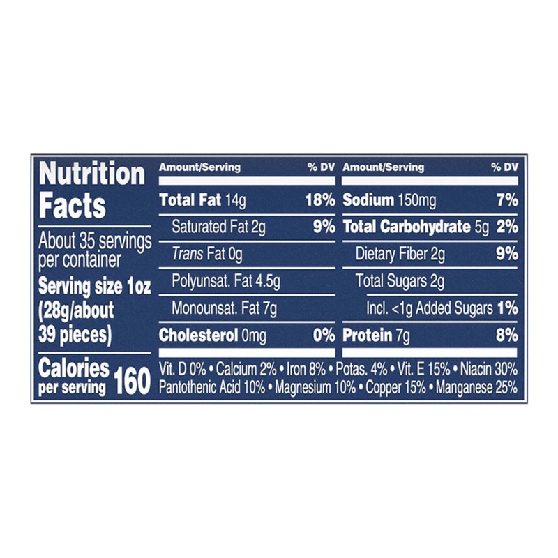 Salted Dry Roasted Peanuts, Party Snacks, Plant Based Protein, 2.16 lb Container gallery