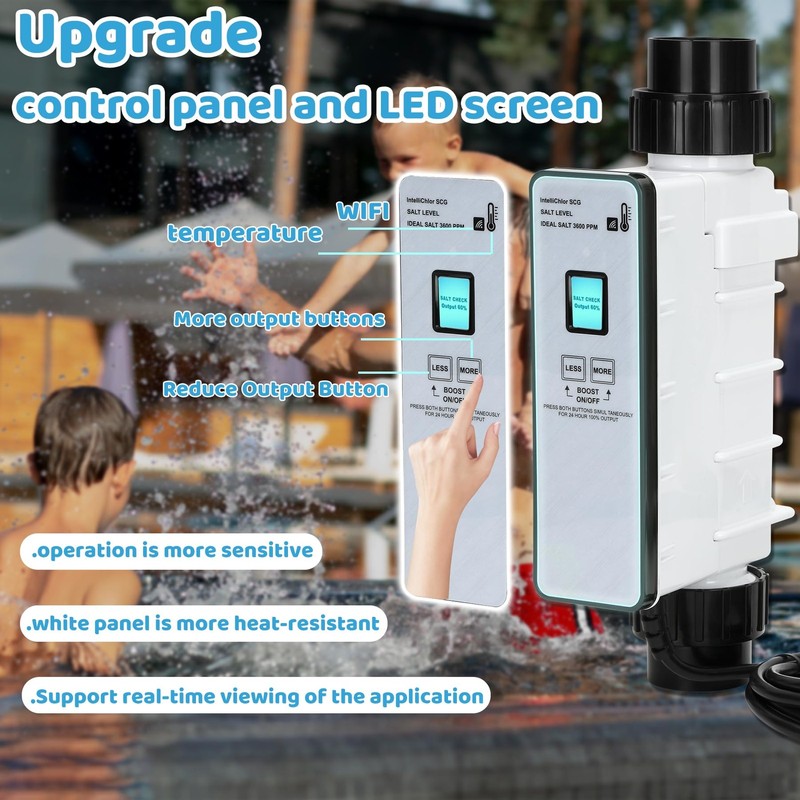 Upgraded IC40 Salt Cell Chlorine Generator for pentair intellichlor IC40 Pool... gallery