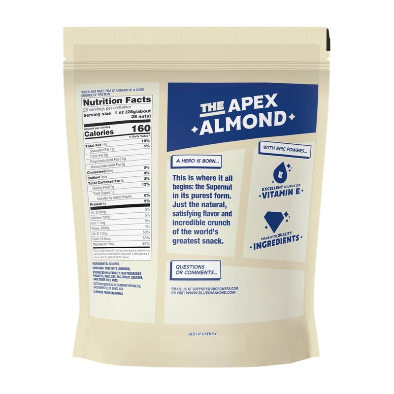 Blue Diamond Natural Almonds - 25oz gallery