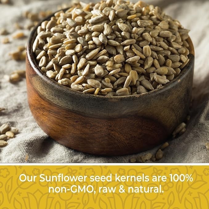 Sunflower Seeds Raw 2lbs - Unsalted to Eat - Shelled... gallery