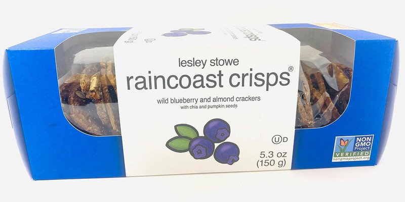 Gourmet Food Crisps Cracker Blueberry & Almond Crackers | Cranberry Crisps & Haz gallery