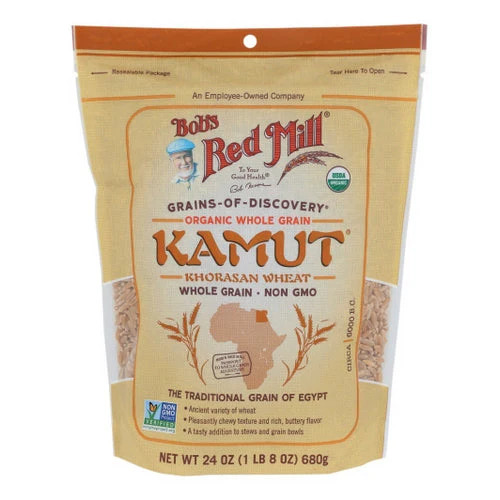Kamut Berries Org Case of 4 X 24 Oz By Bobs Red Mill