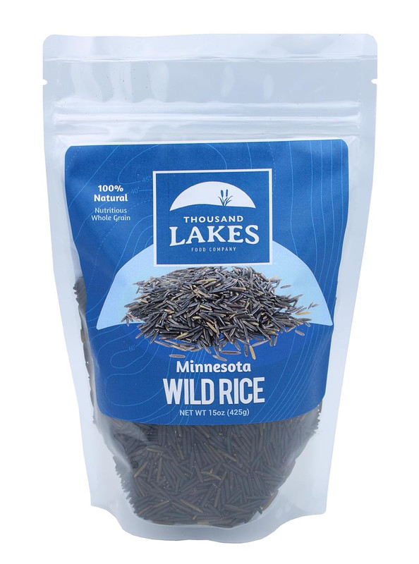 Thousand Lakes Minnesota Grown Wild Rice - 15 Ounces | 100% Wild Rice | All Natu gallery