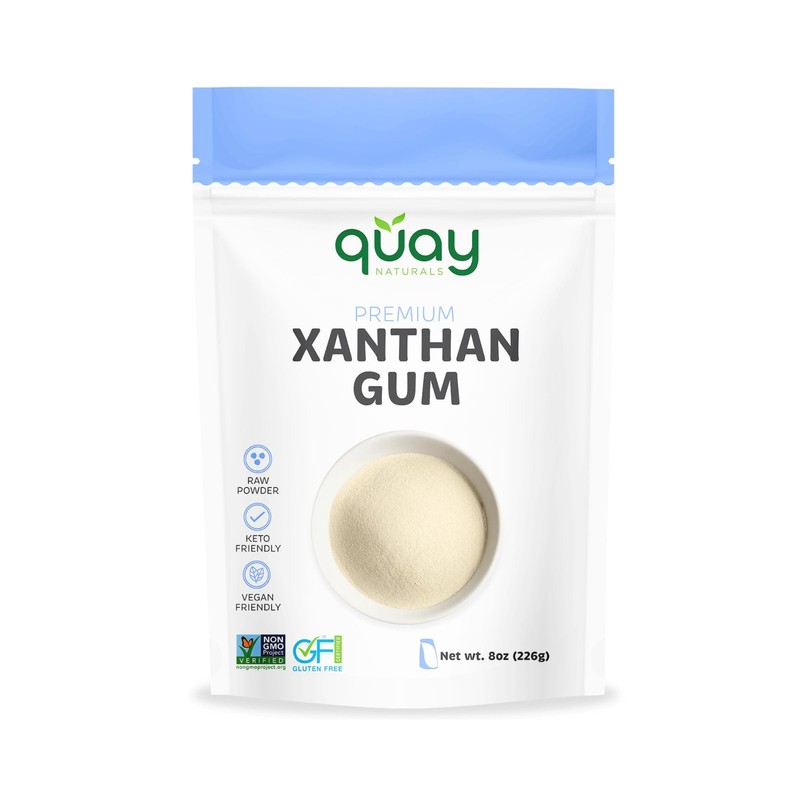 Xanthan Gum, 8 oz - Gluten Free for Baking, Thickening Sauces, Keto Syrups, S...