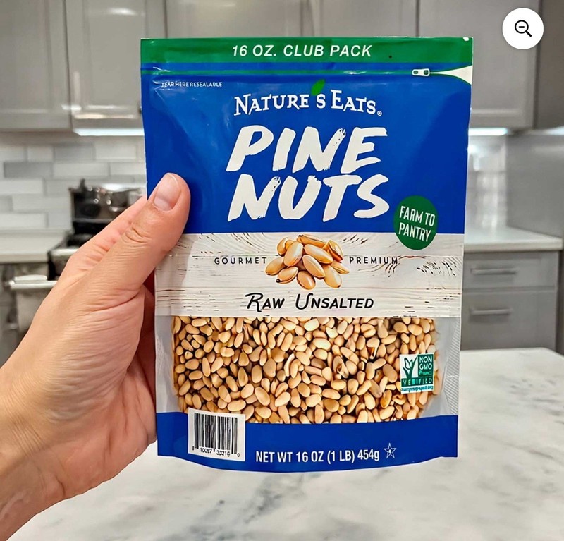 Nature's Eats Pine Nuts, Raw Unsalted 16 oz. gallery
