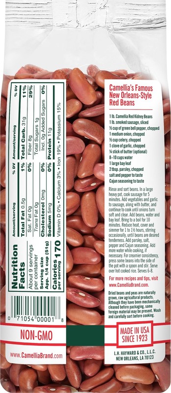 Dried Red Kidney Beans, 1 Pound (6 Pack) gallery