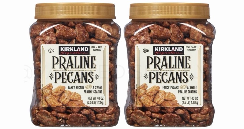 2 Pack Kirkland Signature Praline Pecans 40 oz Each Pack, Total 80 oz