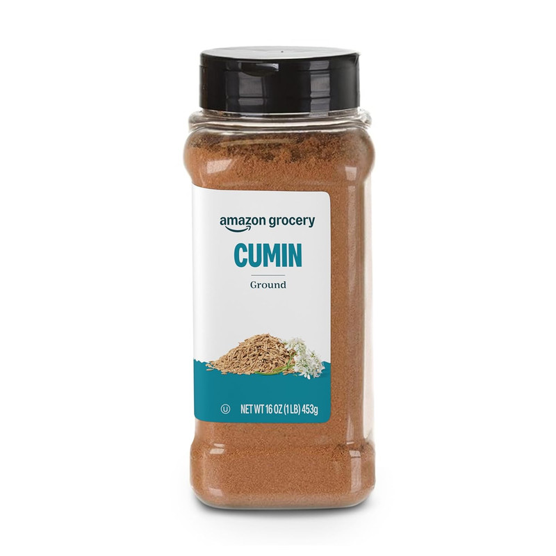 , Ground Cumin, 16 Oz (Previously Happy Belly, Packaging May Vary)