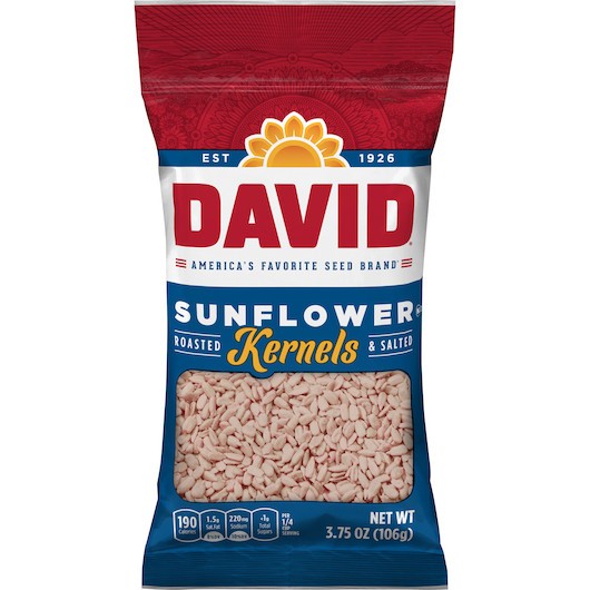 David Sunflower Kernels, 3.75 Ounces, 12 Per Case gallery