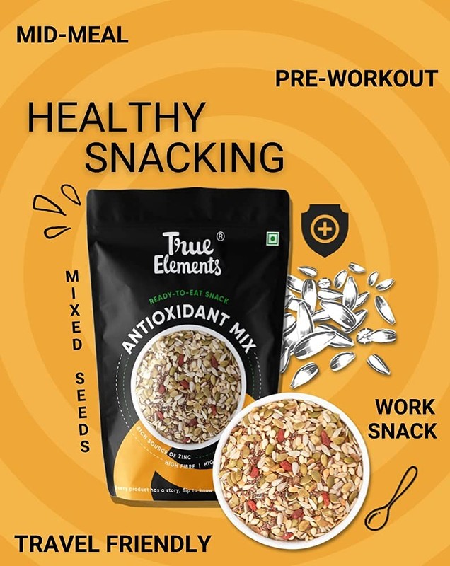 True Elements Antioxidant Mix Seeds 250g Protein Rich 6 Seeds with Berries gallery