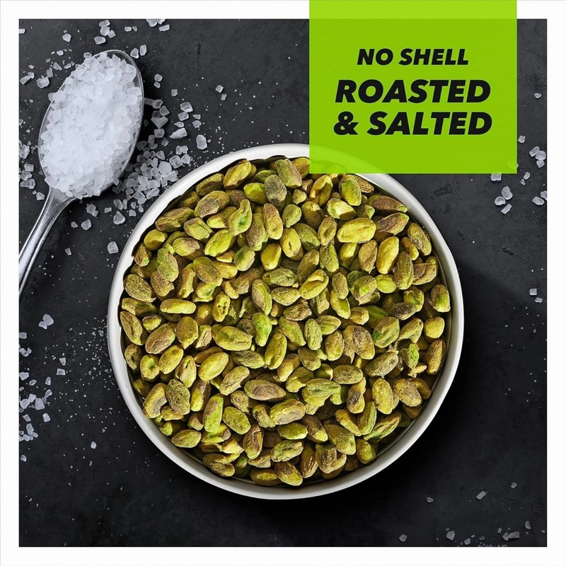 Wonderful Pistachios, Roasted & Salted, No Shells – 0.75 oz (Pack of 9) gallery