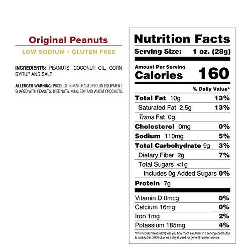 BEER NUTS Original Peanuts - Travel Size Sweet & Salty Bar Nuts - Gluten Free, K gallery