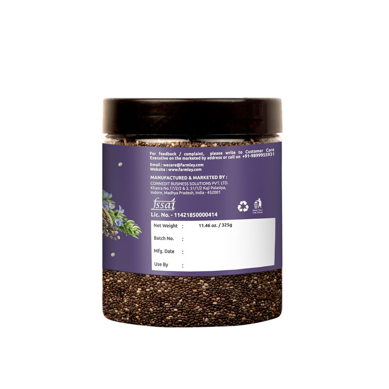 Chia Seeds | 0.71 Lbs, 11.46 Oz | Premium Raw Chia Seeds, Natural Whole Raw Blac gallery