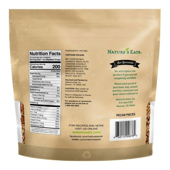 Nature's Eats Pecan Pieces, 24 oz. gallery
