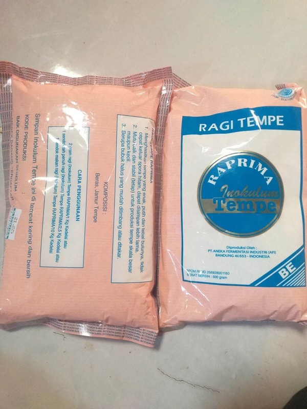 3 OZ /84 g Tempeh Starter Yeast Ragi Inokulum RAPRIMA Rhizopus Oligosporus gallery