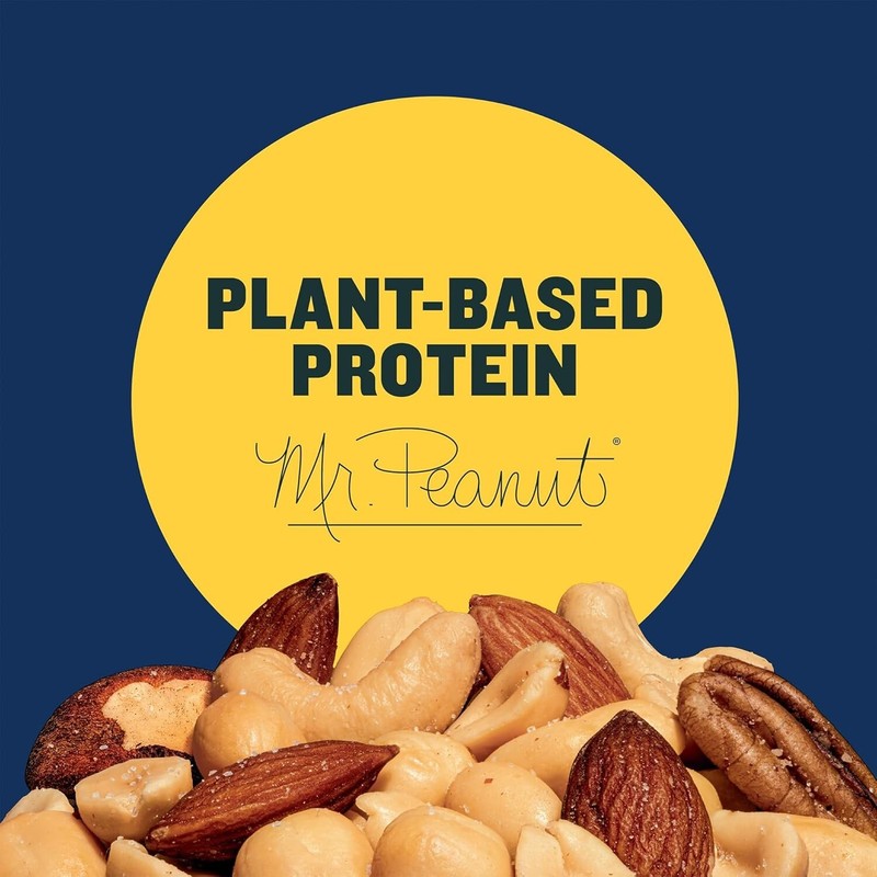 Deluxe Lightly Salted Mixed Nuts - 15 Oz Canister, Perfect Party Snack gallery