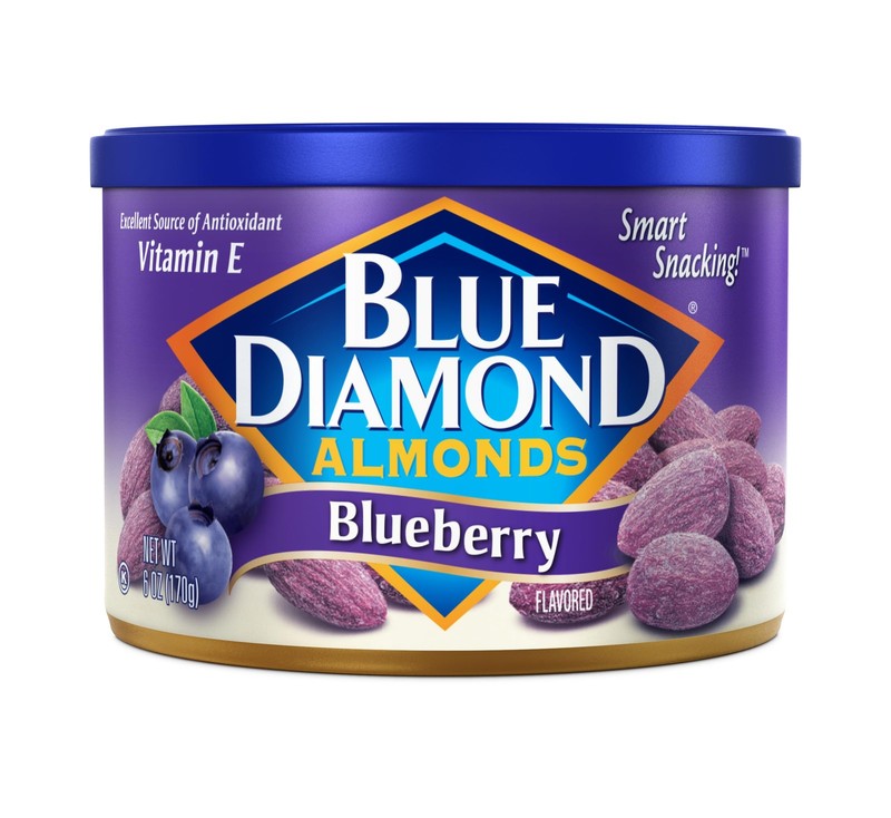 Blue Diamond Almonds Classic Blueberry Sweet Snack Nuts, Oven Roasted