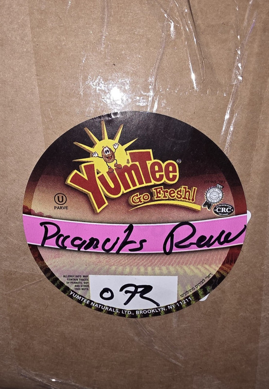 Raw Fresh Peanuts Yum Tee certified kosher 2lb **FAST SHIPPING** gallery