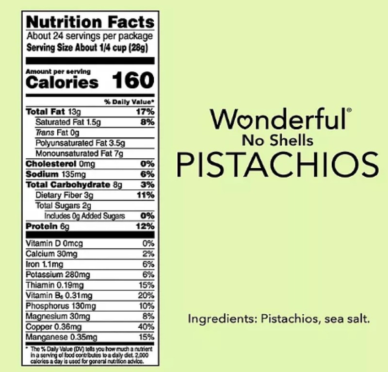 Wonderful Pistachios No Shells, Roasted & Salted Nuts, 24 Ounce Resealable Bag, gallery